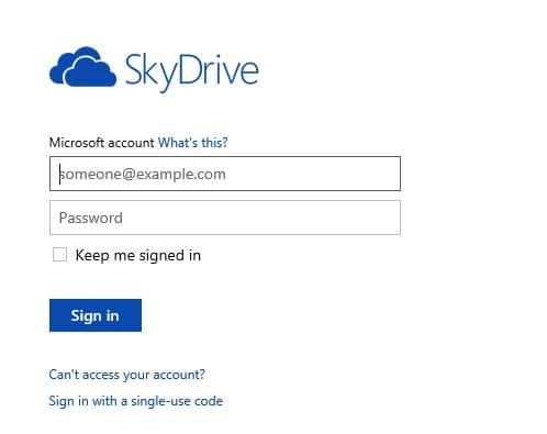 Доступ к SkyDrive без учетной записи Microsoft в Windows 8.1 Step01