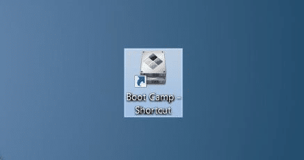 Значок Boot Camp отсутствует на панели задач, шаг 5