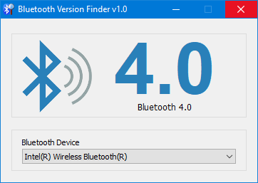 проверить версию Bluetooth в Windows 10