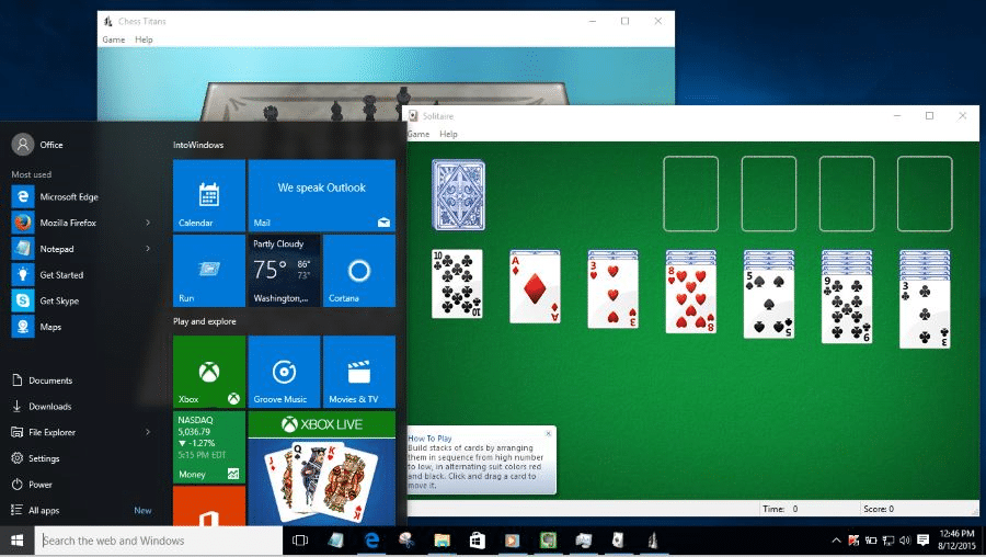 Классические игры Windows 7 для Windows 10