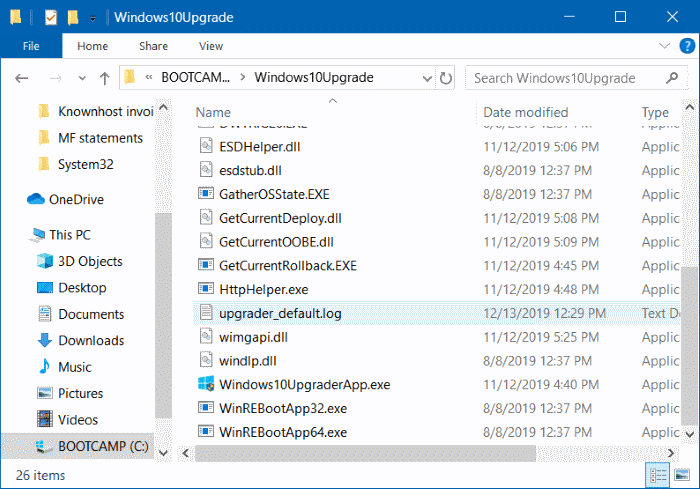 Удалить папку Windows10Upgrade в Windows 10 рис.2