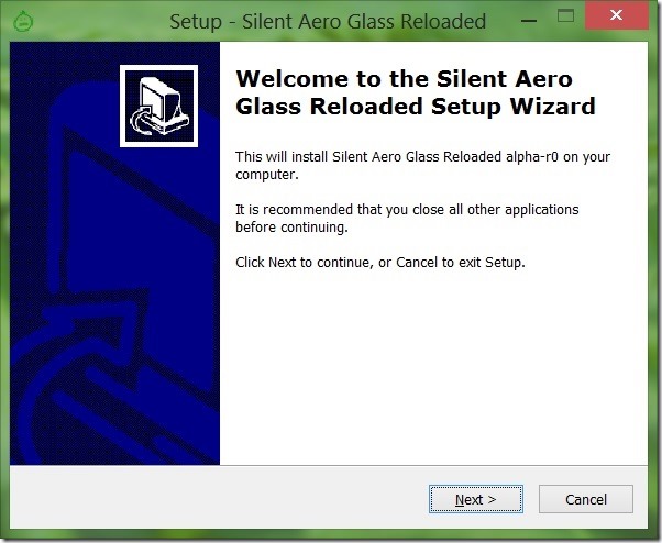 Отключить предупреждение Aero Glass для демо-версии Windows 8