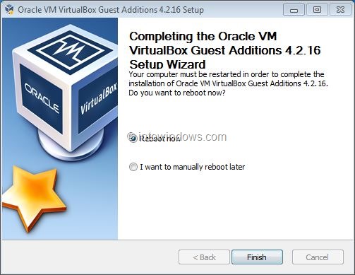 Включить Windows 7 Aero в VirtualBox Шаг 7