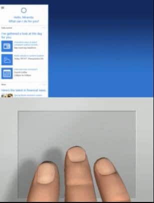 Включите или отключите касание тремя пальцами для запуска Кортаны в Windows 10.