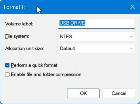 Форматирование USB-накопителей в Windows pic7