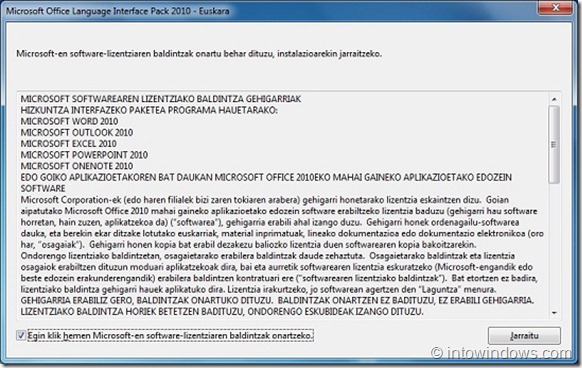 Как установить и включить пакет языкового интерфейса в Office 2010