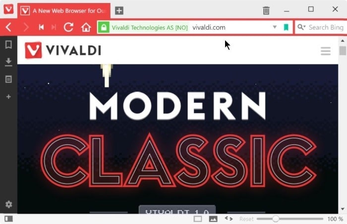 Установка Adobe Flash Player в браузере Vivaldi, руководство 1