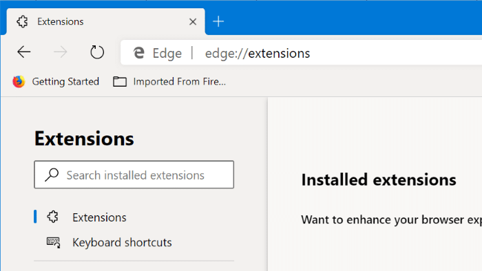 Установите расширения Chrome на Microsoft Edge pic3