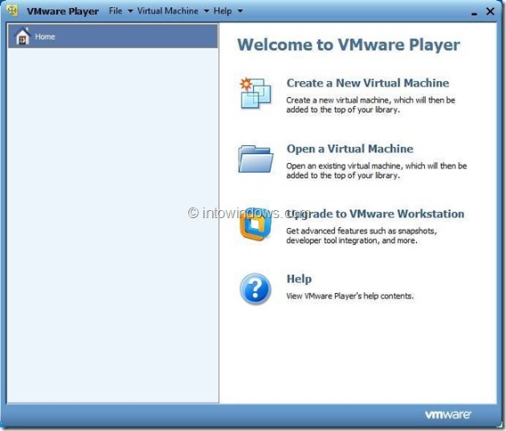 Установите Windows 8 на VMware Player 4. Шаг 3.