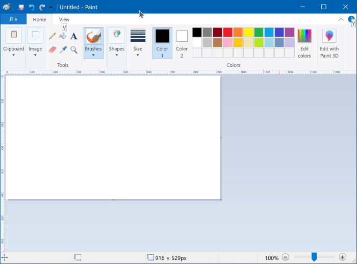 установить или удалить Microsoft Paint в Windows 10