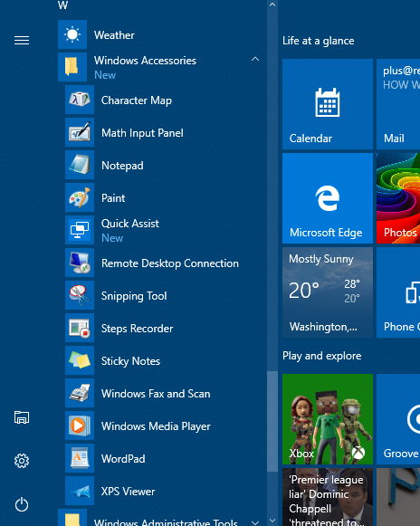 Internet Explorer отсутствует в Windows 10 pic2