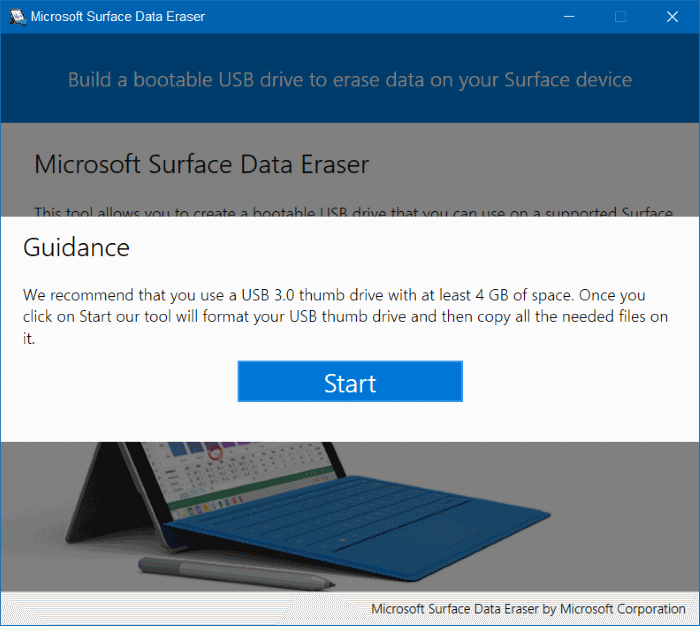 Microsoft Surface Data Eraser рис.3