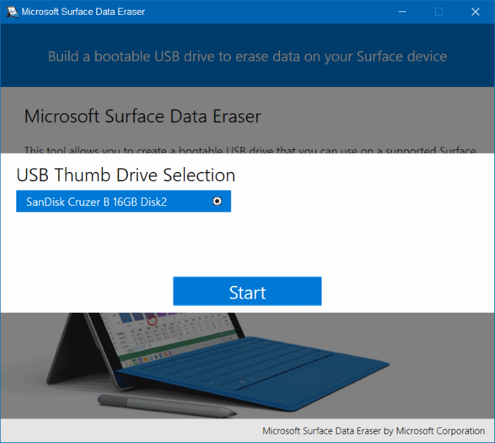 Microsoft Surface Data Eraser рис.4