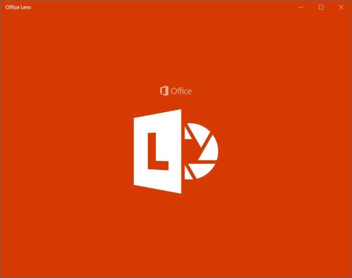 Office Lens — это Camscanner для Windows 10