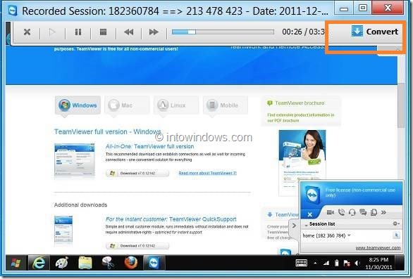 Запись сеанса в TeamViewer Изображение 5