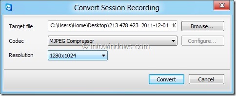 Запись сеанса в TeamViewer. Изображение 6.