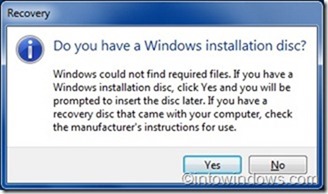 Переустановите Windows 7 без ключа продукта, шаг 5.