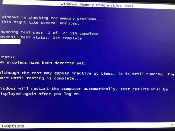 Запустите тест диагностики памяти в Windows 10 (3)