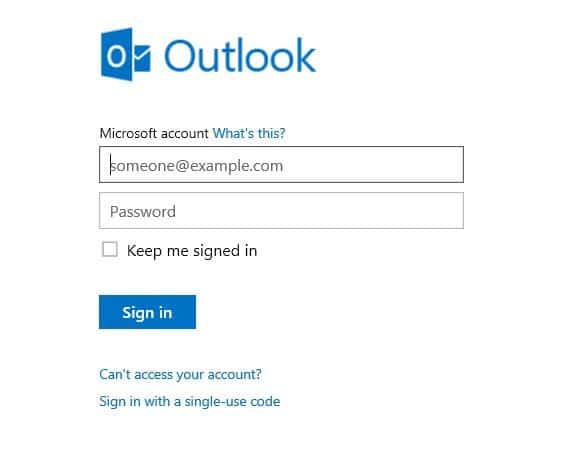 Установить шрифт по умолчанию в Outlook com, рисунок 1