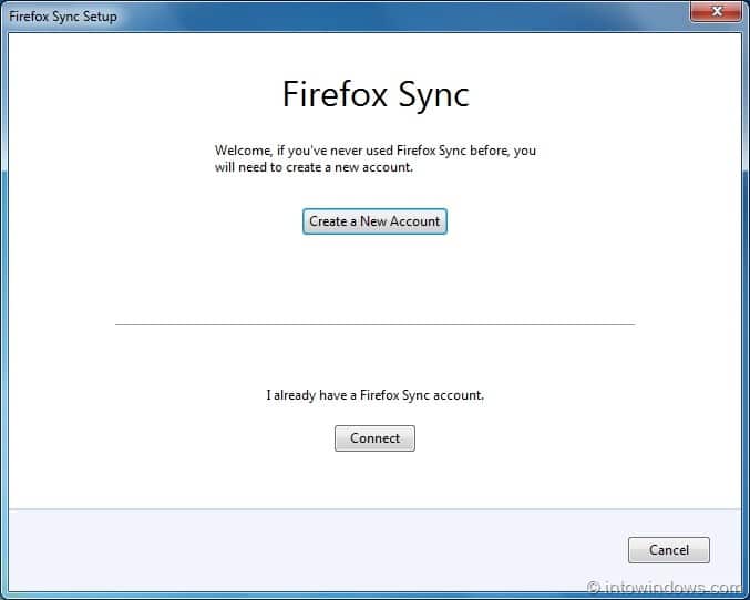 Setup Firefox Sync Step71