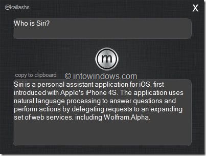 Siri для Windows Изображение 8