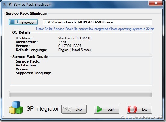 Перенос Windows 7 SP1 на DVD ISO с Windows 7