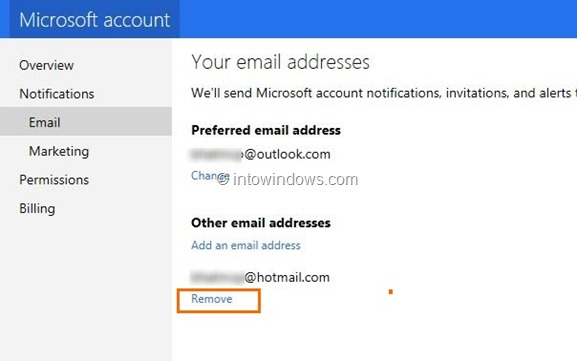 Вернитесь с Outlook.com на Hotmail или Live. Шаг 2.