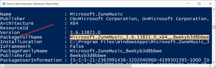 Удалить Groove Music из Windows 10 pic4