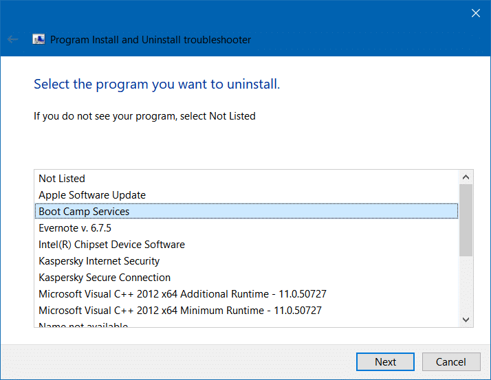 Удаление Boot Camp из Windows 10 pic3