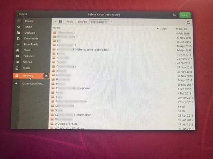 Используйте Ubuntu для резервного копирования файлов с незагружаемого ПК с Windows pic5