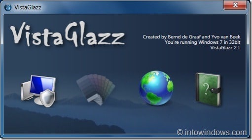 VistaGlazz для Windows 7