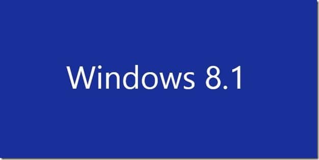 Windows 8.1 первоначальная версия