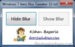 Как сделать границу окна прозрачной в Windows 7 рис.2