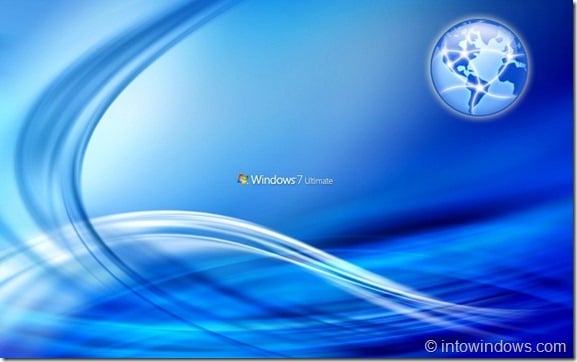 Полная заставка Windows 7