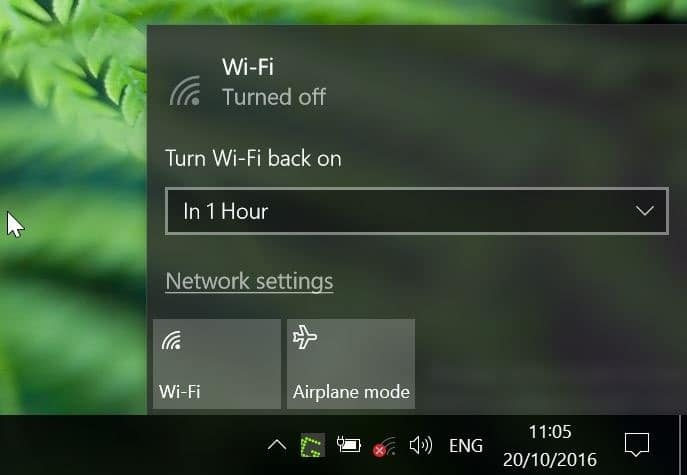 автоматически включить Wi-Fi Windows 10 рис.2