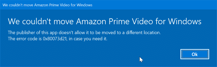 изменить место загрузки видео Amazon Prime в Windows 10 pic3