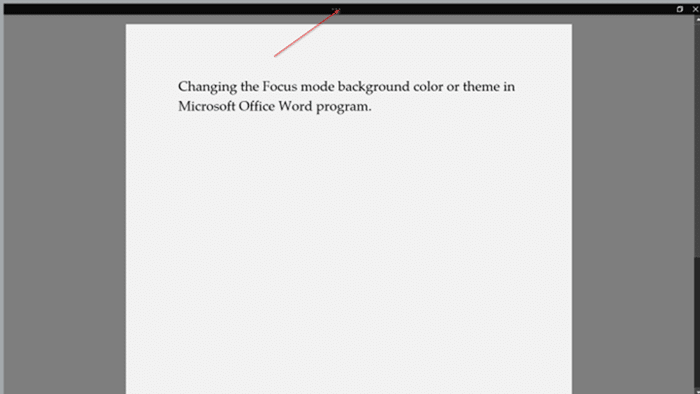 изменить цвет фона режима фокусировки в Office Word pic4