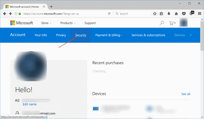 изменить номер телефона учетной записи Microsoft pic3