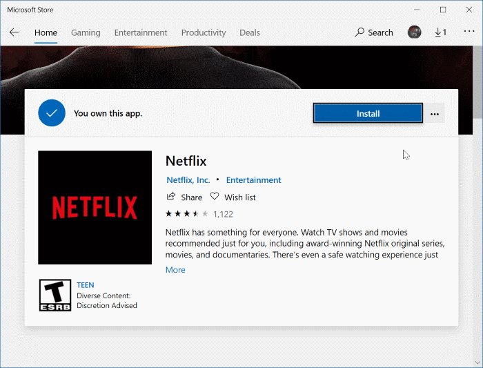 изменить место загрузки Netflix pic4