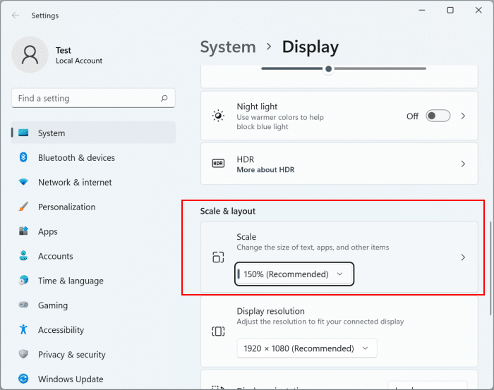 изменить размер значков на панели задач в Windows 11 pic9