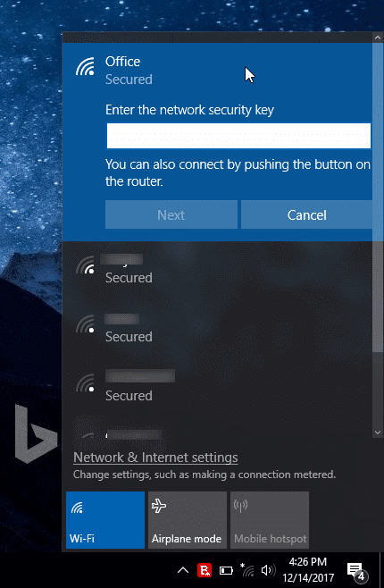 подключите ПК с Windows 10 к сети Wi-Fi без ввода пароля pic3.jpg