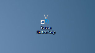 создать ярлык эскиза экрана на рабочем столе в Windows 10 pic7