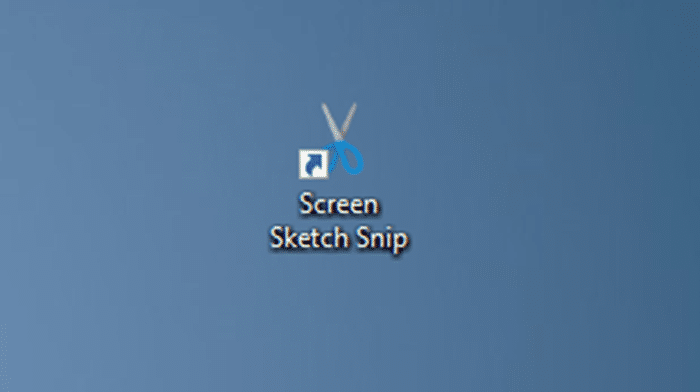 создать ярлык эскиза экрана на рабочем столе в Windows 10 pic7