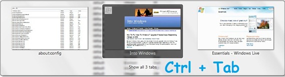 Функция вкладки Ctrl в Firefox 3.6