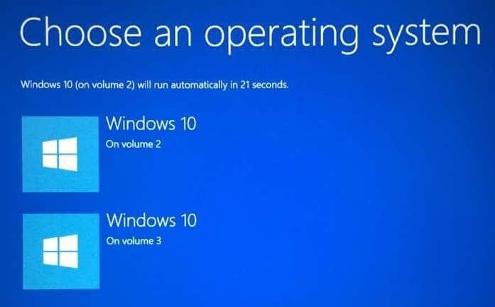 операционная система по умолчанию Windows 10