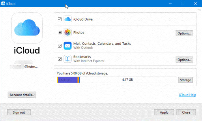 загрузить фотографии из icloud на компьютер с Windows 10 pic9