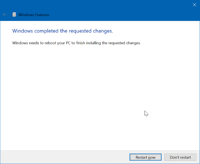 включить Hyper-V в Windows 10 pic5