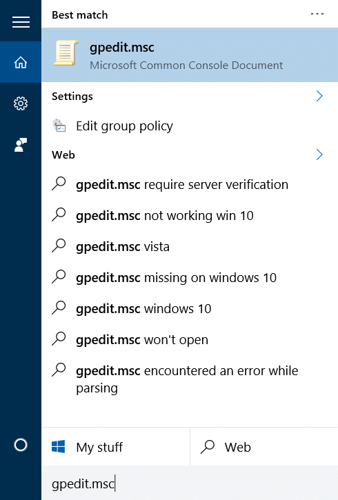 скрыть адрес электронной почты имени пользователя на экране входа в Windows 10, шаг 7