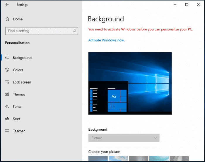 как долго можно использовать Windows 10 без активации pic3