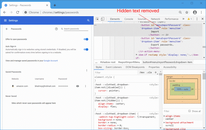 импортировать пароли в Chrome из файла CSV pic6